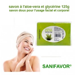 Aloe Vera Soap with Glycerin 125 gr.