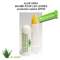 Baume pour les lèvres Aloe-Vera et Calendula