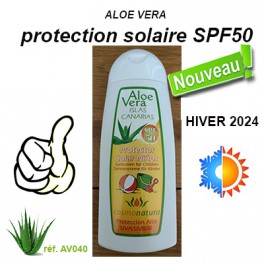 PROTECTEUR SOLAIRE SPF40 ALOE VERA 150ml