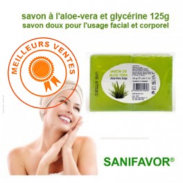 Jabón Aloe Vera - Glicerina 125 gr.
